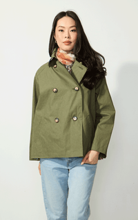 Pret Pour Partir- Coated Linen Jacket