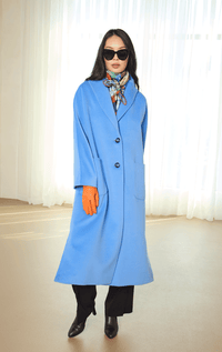 Cinzia Rocca- Long Coat with Pic Stitch - Barrington's