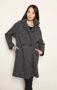 Cinzia Rocca- 3/4 Houndstooth Jacket - Barrington's