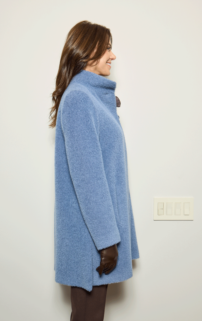 Cinzia Rocca- 3/4 Alpaca and Wool Jacket