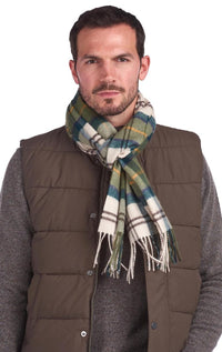 Barbour - Wool & Cashmere Tartan Scarf - Barrington's