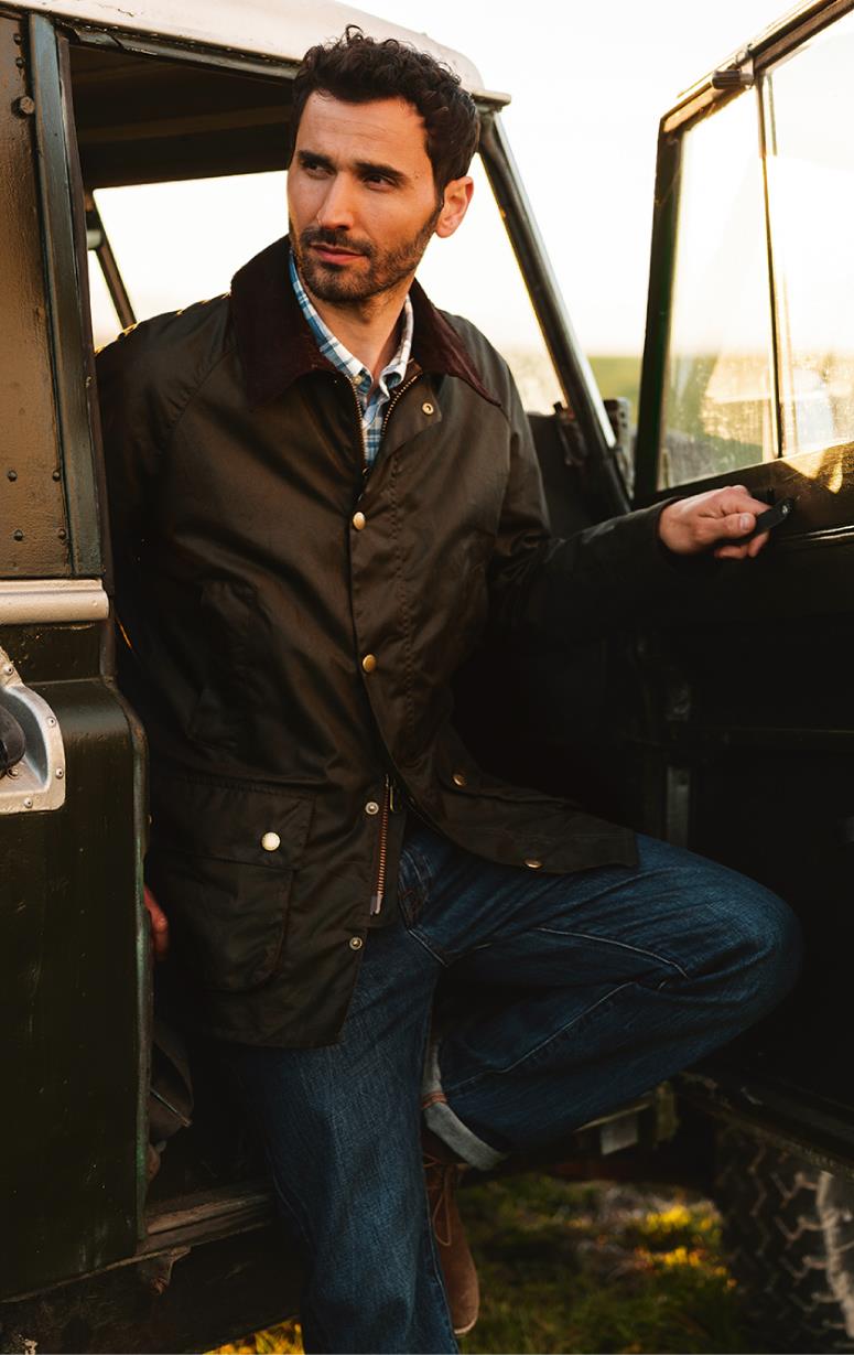 Barbour jackets men online